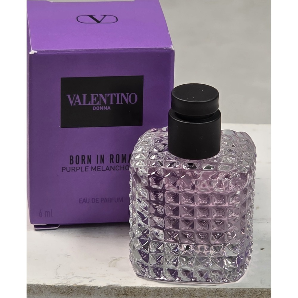 New Valentino Donna Born In Roma Purple Melancholia EDP 6ml/0.2 Oz Mini .collect